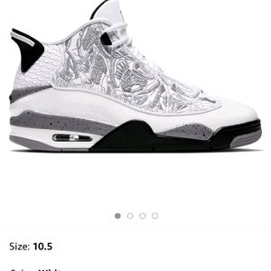 Air Jordan Dub Zero White Cement Size 8 and a half